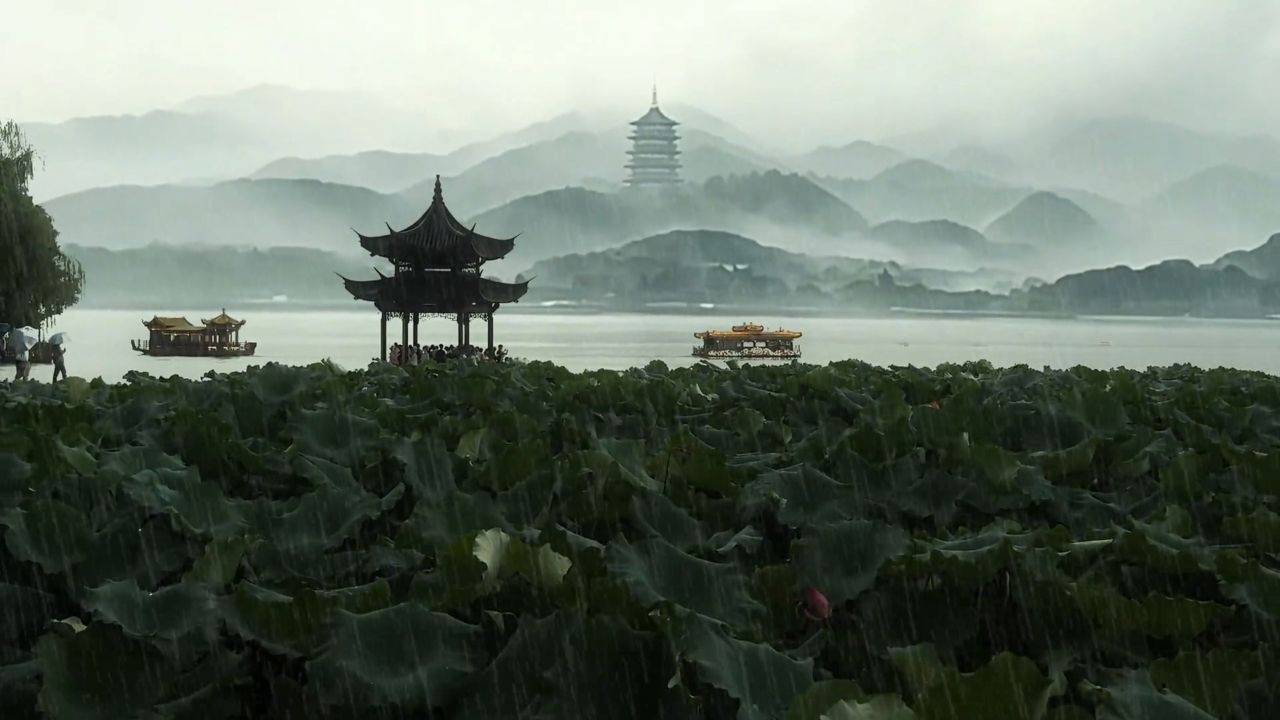 west lake, hangzhou